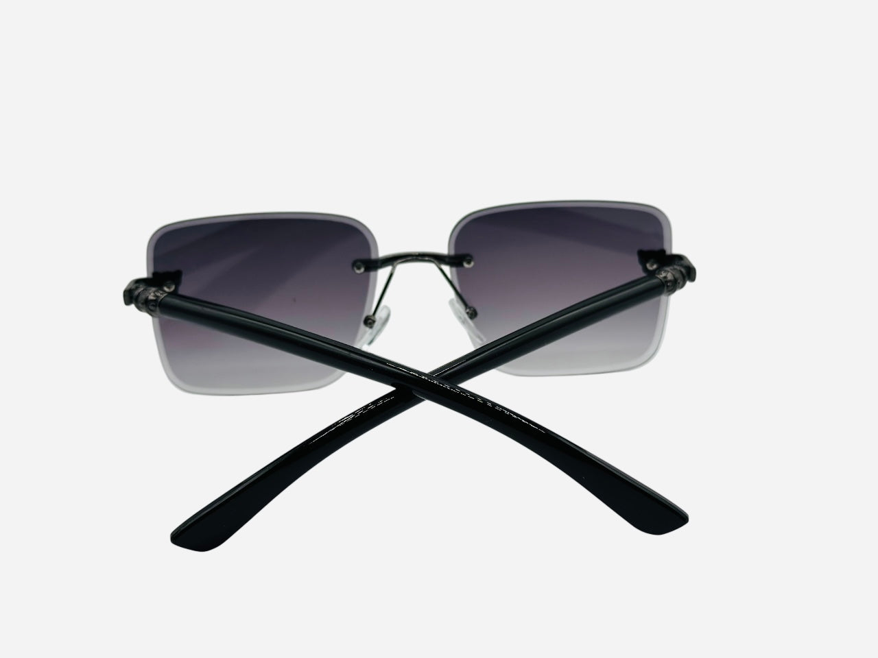 Trendy Rimless Tiger Motive Luxury sunglasses πΆοΈ A020