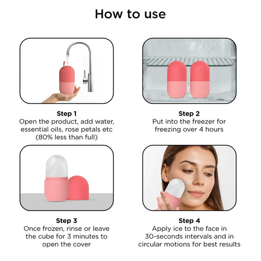 Silicon Face Ice Roller
