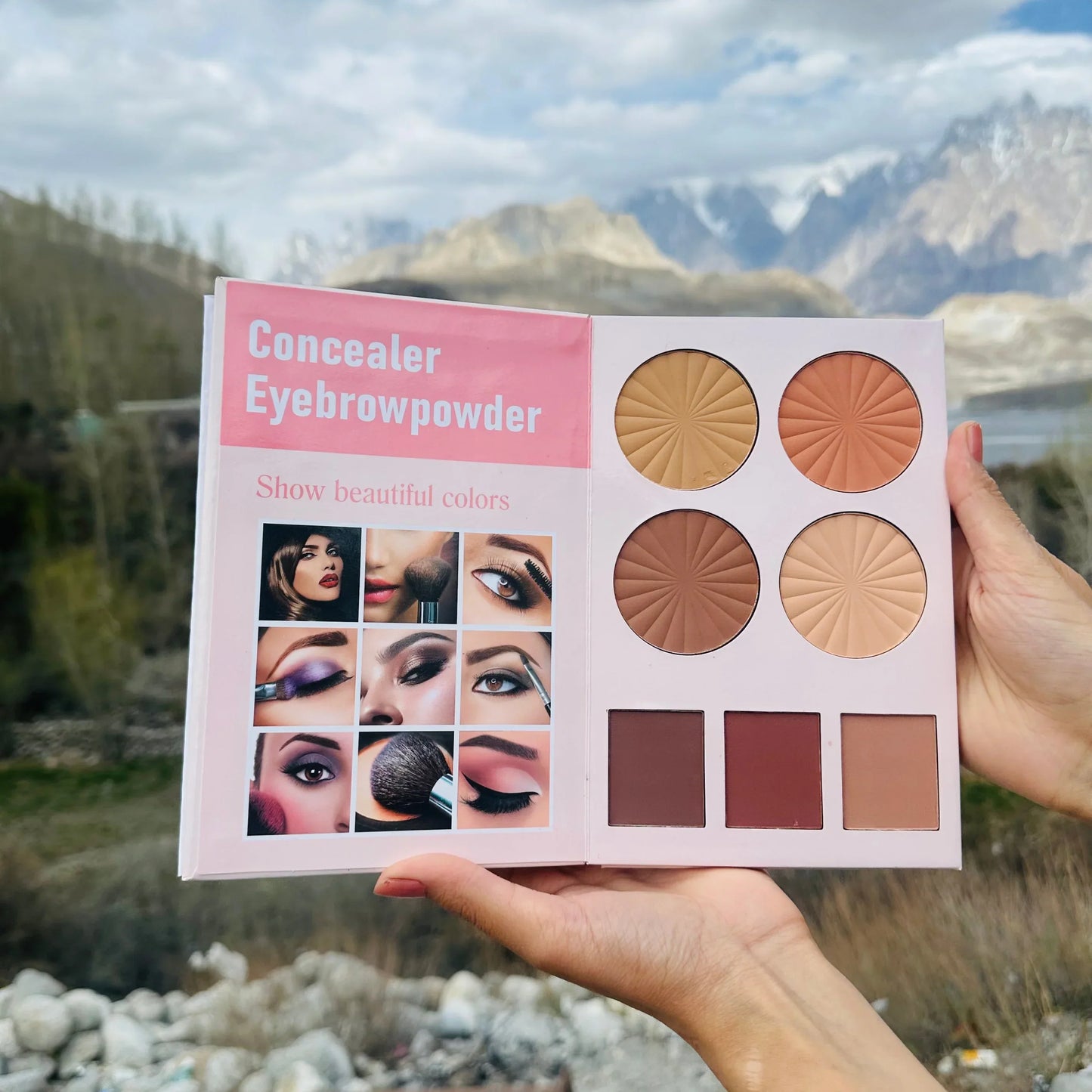 Mocallure™ flowers Makeup Book Pallete 5 in 1