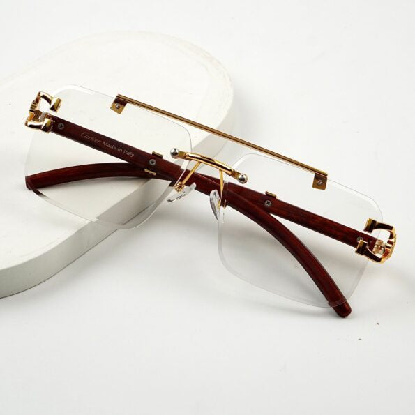 Transition Rimless Cheetah 🐆 Sunglasses 🕶️ A028