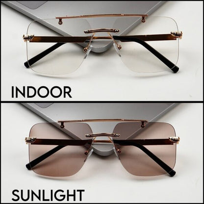 Transition - Rimless Solar Sunglasses A030
